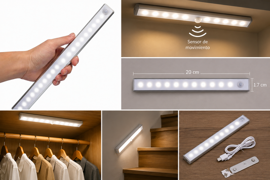 Barra Luz Led - Encendido Automatico - Oferta Solo Por Esta Semana