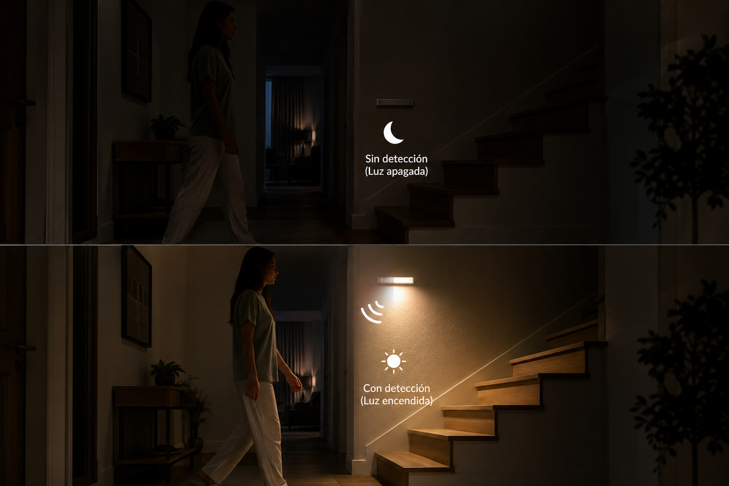 Barra Luz Led - Encendido Automatico - Oferta Solo Por Esta Semana